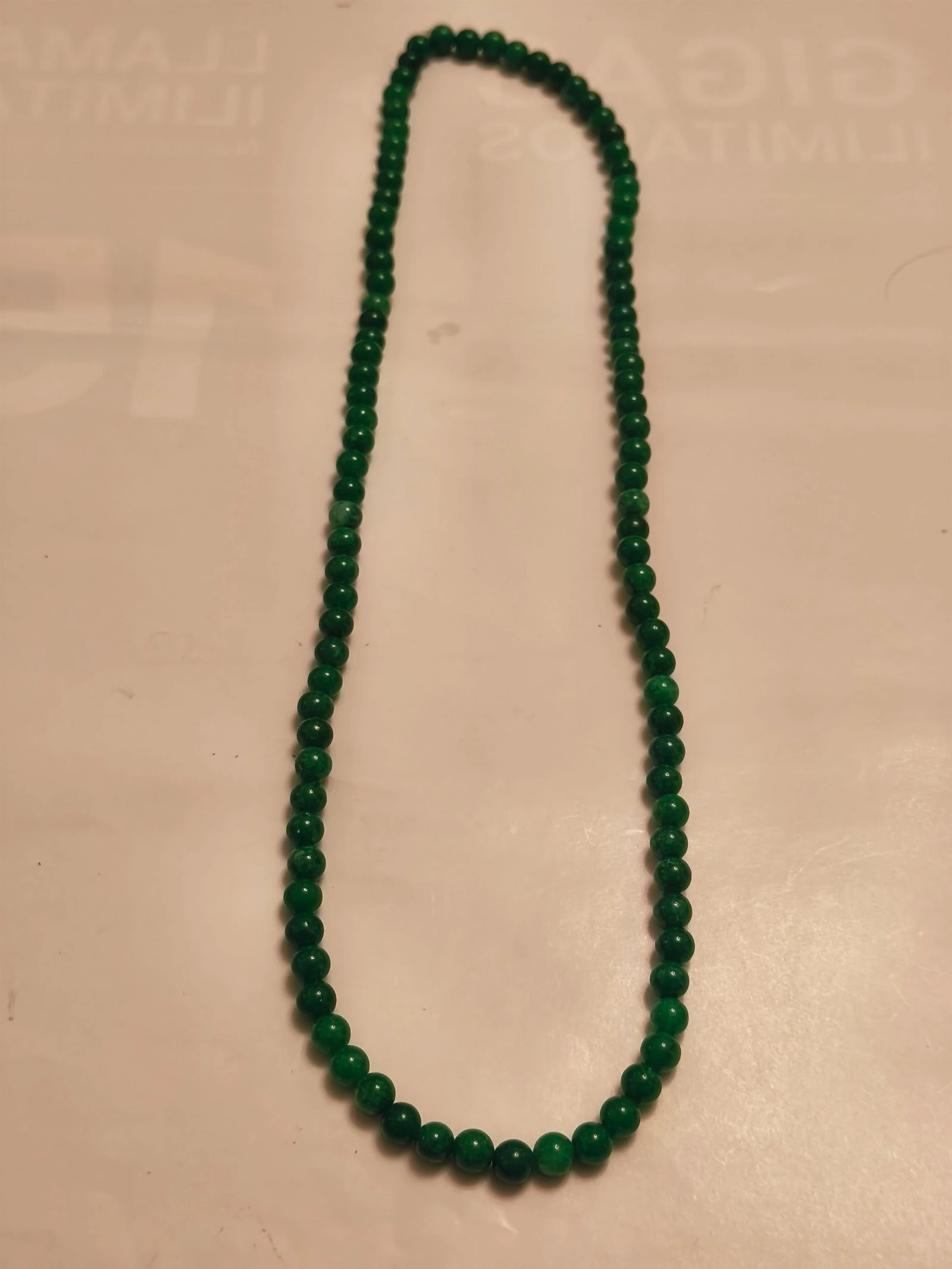 Collar jade groen met 80 centimeter – photo 5
